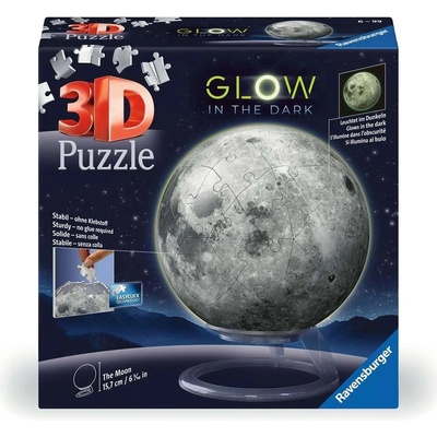 Ravensburger 3D PuzzleBall Měsíc - svítící 74 ks
