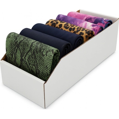 KARTON PAK Úložné boxy na oblečení, organizéry do skříně BÍLÝ KARTON 20 x 47 cm