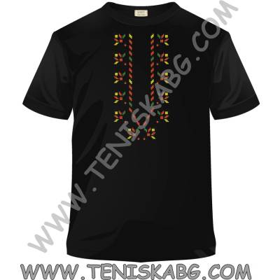 Fruit of the Loom Тениска - Шевица Бродерия 1671