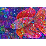 Enjoy - Puzzle Floating Mushrooms - 1 000 piese