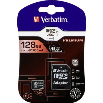 Verbatim Premium U1 microSDXC 128 GB 44085