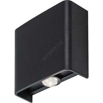 Rábalux 77191 - LED външно стенно осветително тяло PORTEL 2W/230V 2000/2700/4000K IP65 (RL77191)