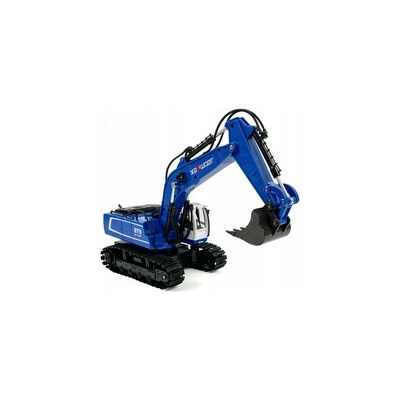 RC pásový bagr 979 modrý 1:18