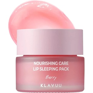 Klavuu Nourishing Care Lip Sleeping Pack Berry - Нощна маска за устни с плодови екстракти - 20г