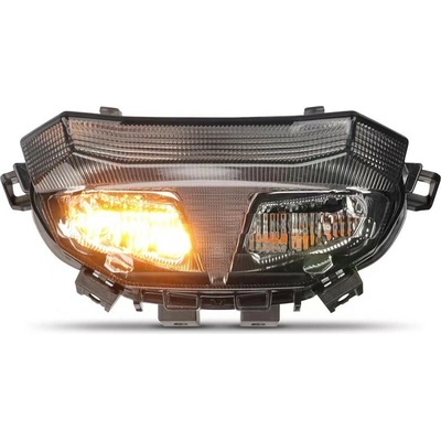 Zadné svetlo LED s integrovanými smerovkami pre motocykel Yamaha MT-09 2024-2026 homologácia