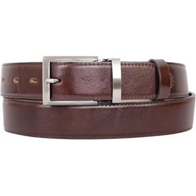 Penny Belts pánský kožený opasek 235-020-1 tmavě hnědý