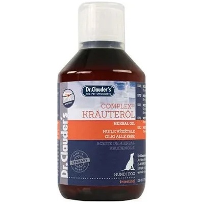 Dr.Clauder's Dog Complex 20 - HERBAL OIL - Масло с комплекс от 20 билки за кучета за имунитет и жизненост 1000 мл
