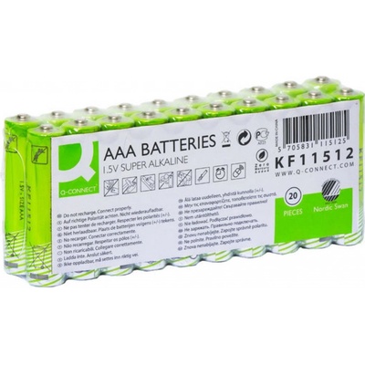Q-Connect 1,5V AAA 20ks 510.5518