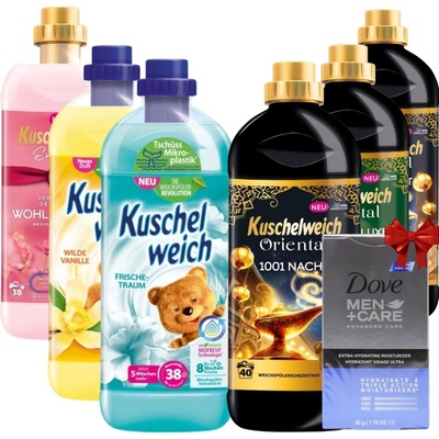 Kuschelweich Oriental aviváž Marrakesch Mix vůní 6 x 1 l 40 PD