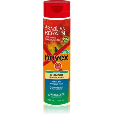 Novex Brazilian Keratin подсилващ шампоан 300ml