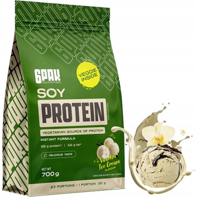 6Pak Nutrition Soy Protein 700 g