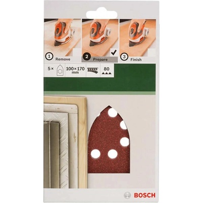 BOSCH G80 brusný papír 5 ks