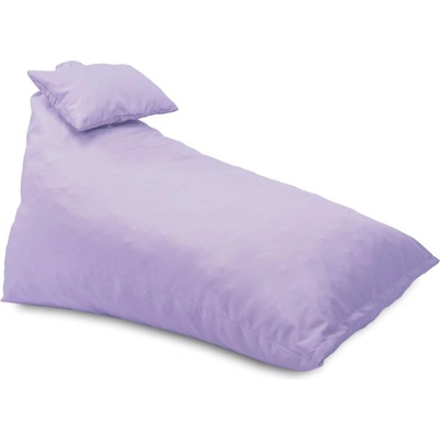 Pufrelax Пуф шезлонг и декортаивна възглавница Kudos, за открито, Лилав