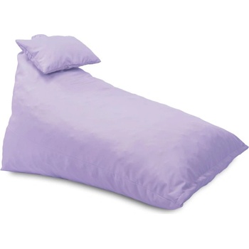 Pufrelax Пуф шезлонг и декортаивна възглавница Kudos, за открито, Лилав