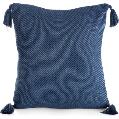 Takoy Povlak na polštář POLY hladký s ozdobnými střapci v rozích-HF-442212 | 45 x 45 cm