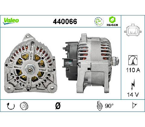 Alternátor VALEO 440066