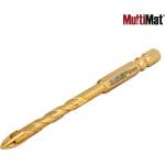 Raider Свредло MultiMat 4Cut TIN Hex 1/4" O6x100 mm (159942) (159942)