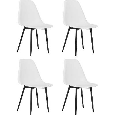 vidaXL 11461.338043 bílé PP 4 ks