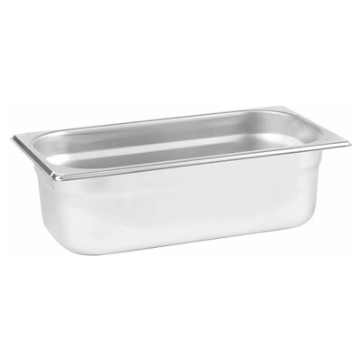 Gastronádoba 1/3 nerezová oceľ hĺbka 10 cm strieborná 100031433