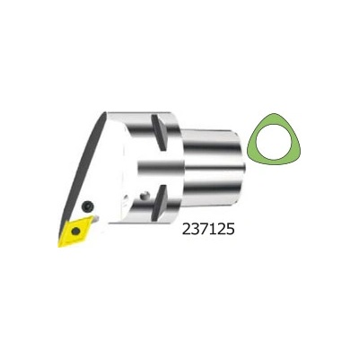 SWISS TOOLS Držák psk63 65mm 107,5/55° pdhn/r-h, iso 26623-1, swiss psc, 237125 6325r