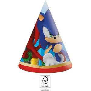Procos Парти шапки Sonic 6 бр