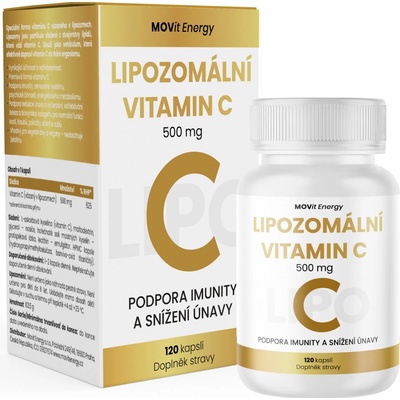 MOVit Lipozomální Vitamin C 500 mg 60 kapslí