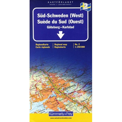 Süd-Schweden West. Suede du Sud Ouest. Southern Sweden West Södra Sverige Väst
