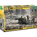 ZVEZDA Model Kit military 3671 ZIS-3 with crew 1:35