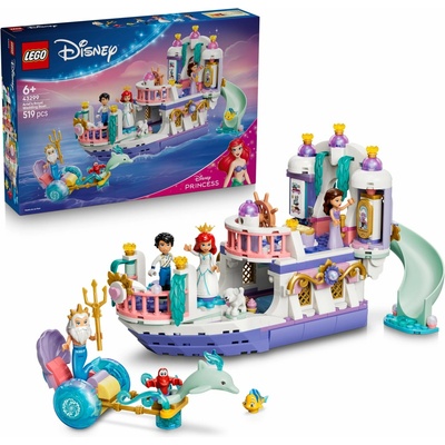 LEGO® Disney Princess 43299 Arielina loď a královská svatba