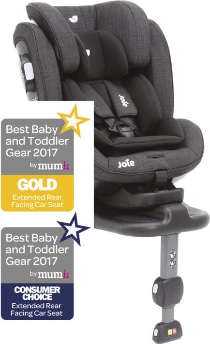 Grey Joie Stages Isofix Pret Smyths Toys Booster Seat Joie Stages