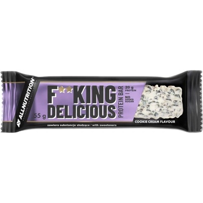ALLNUTRITION F**CKING Delicious Protein Bar [55 грама] Бисквити с крем