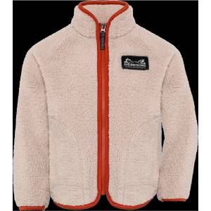 Didriksons Детско поларено яке Didriksons Kid's Gibbs Full-Zip 2 Fleece jacket - Beach Beige / Rust - размер 120 (703-4600-1015)
