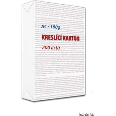 Kreslicí karton A4 180 g 200 ks – Zboží Dáma