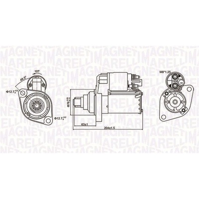 Startér MAGNETI MARELLI 063721347010
