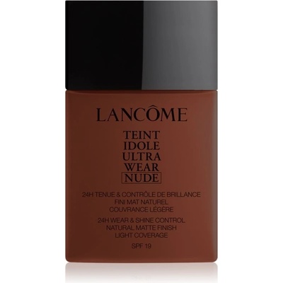 Lancôme Teint Idole Ultra Wear Nude ľahký zmatňujúci make-up 16 Café 40 ml