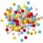 Dalprint Wooden Letter Beads 100pcs