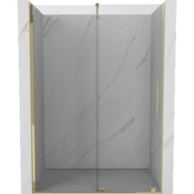 Mexen Velar плъзгаща се душ кабина 160 см, прозрачна, златна - 871-160-000-01-50 (871-160-000-01-50)