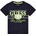 GUESS Тъмно синя тениска за мини момче с бродиран двуцветен надпис Guess