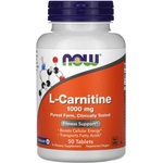 NOW L-Carnitine Carnipure 1000 mg таблетки 60 бр.