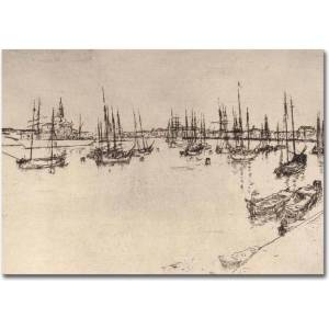 Wallity Живопис - репродукция 100x70 cm James Abbott McNeill Whistler - Wallity (249CVT1537)