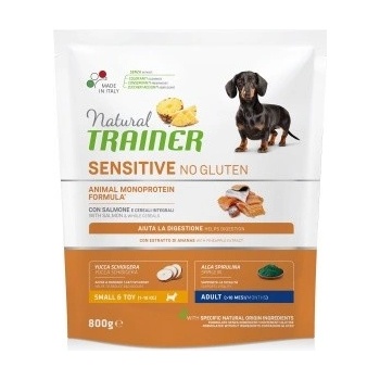 Trainer Natural Sensitive No Gluten Puppy & Jun Mini losos 0,8 kg
