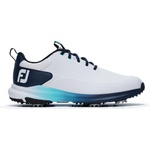 FootJoy Голф обувки FootJoy Men's Tour Rival Spiked Golf Shoes - Wht/Nvy/Blue