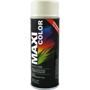 MAXI COLOR СПРЕЙ MAXI COLOR 400 ml RAL 9010 АКРИЛЕН (2110112)