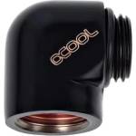 Alphacool L-конектор Alphacool HF, G1/4 външна - вътрешна резба, Черен мат (AC-64213) - tehnik