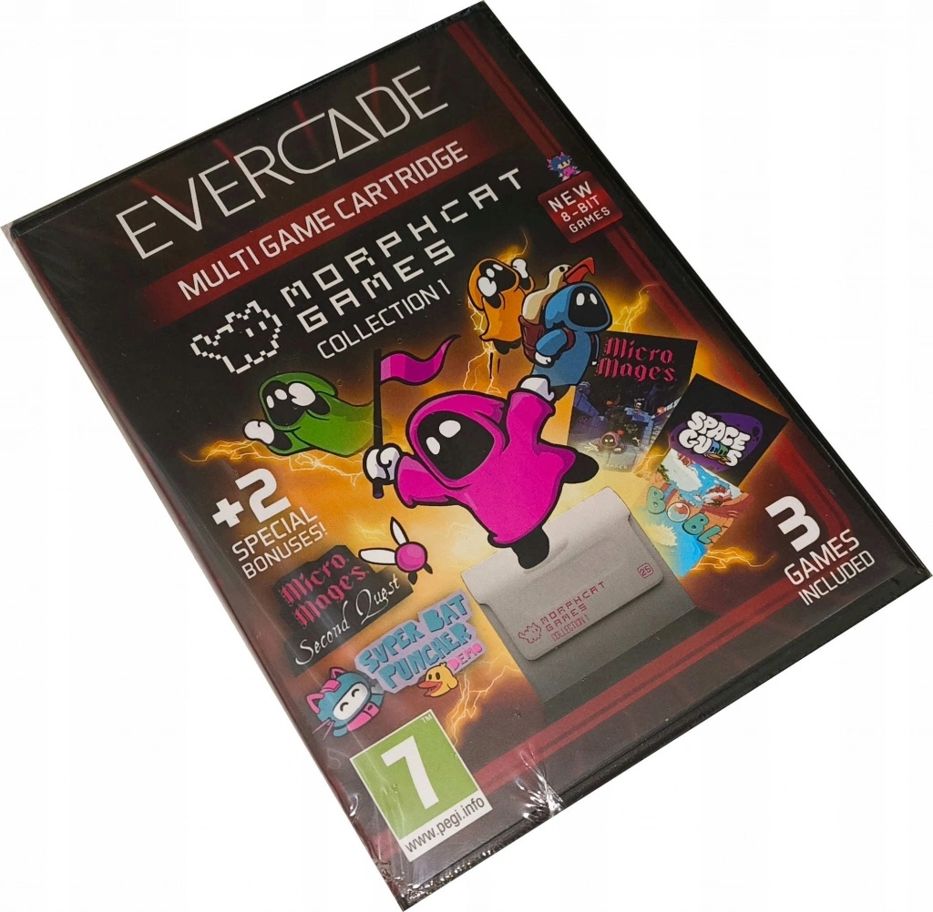 Morphcat Games Collection 1 (Evercade Cartridge 25) od 472