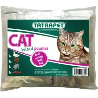 Tatrapet cat Friend ryba hovadzie morka kačka 4 x 100 g