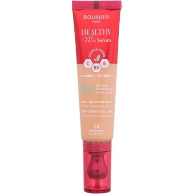 Bourjois Healthy Mix Serum Clean & Vegan Roll-on Concealer коректор със ефект на околоочен серум 13 ml нюанс 54 Sun Bronze