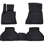 LEMENT Element 3D rubber floor mats suitable for BMW X5 | Mk2 E70 | 2006-2013 | 100% custom-fit all-weather floor mats made of TPE, high edge, waterproof, non-slip, odorless - EXP. NLC. 05.17. 210n (EXP.NLC.