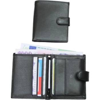 Arwel Malá dámská kožená peněženka 511 1241 se zámečkem černá