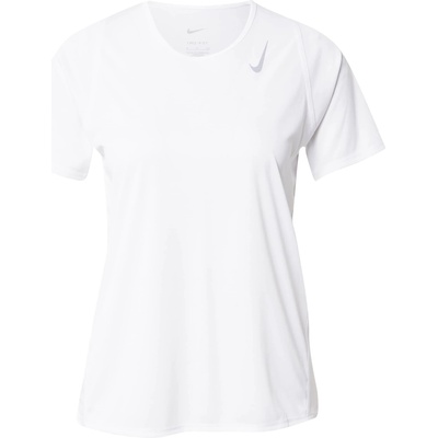 NIKE Функционална тениска 'Race' бяло, размер S